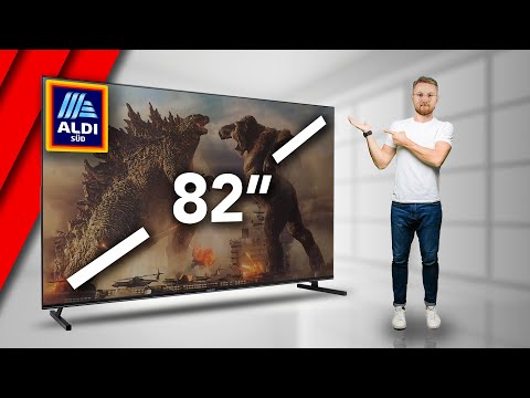 Jetzt ÜBERTREIBT Aldi komplett: 82-Zoll-TV für 1.099€ (Medion X17882)