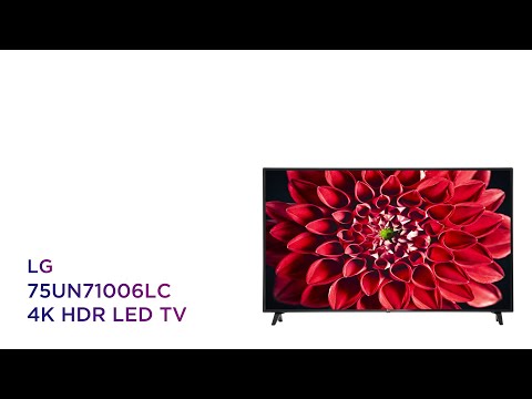 LG 75UN71006LC 75&quot; Smart 4K Ultra HD HDR LED TV | Product Overview | Currys PC World